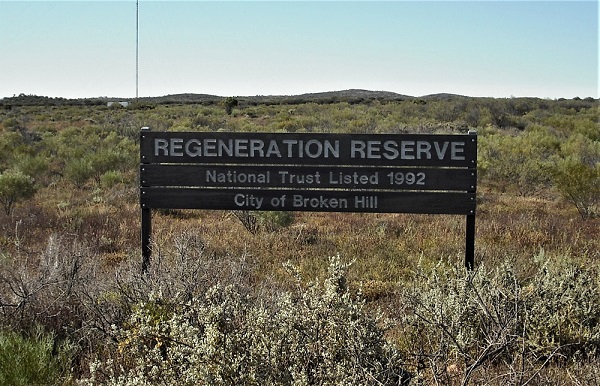 A Broken Hill regeneration reserve 2017 Source: P Ardill