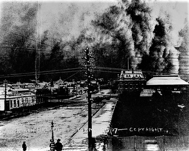 Broken Hill dust storm approximately 1907 Source: SLSA (B54756/18)